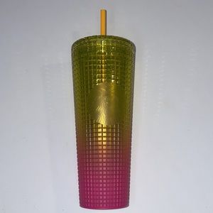 Starbucks Tumbler Ombré Pink & Yellow